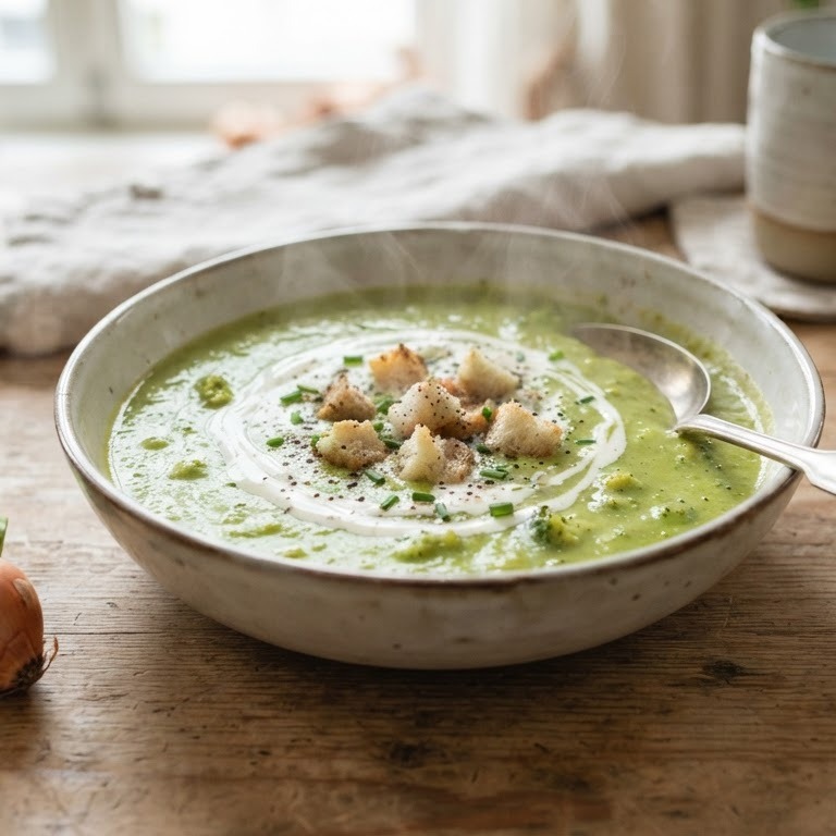 Broccolisoep recept