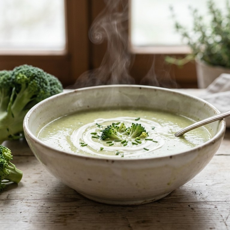 Broccolisoep van stronk recept