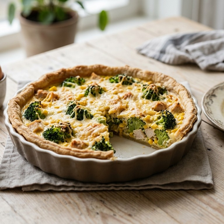 Broccolitaart recept