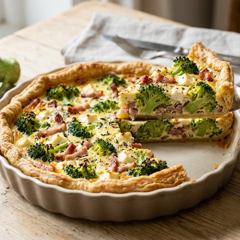 Broccolitaart recept