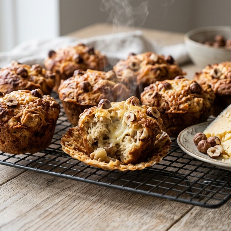 Brood-kaas muffins recept
