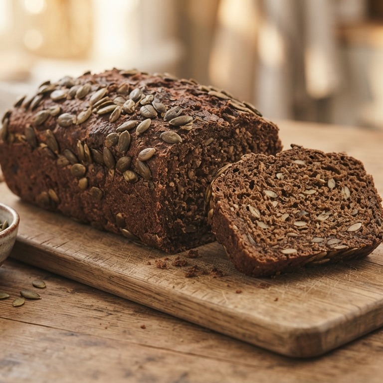 Brood met pompoenpitten recept