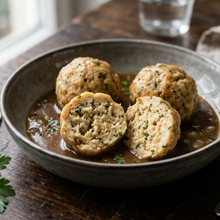 Brooddeegbollen (Semmelknödel) recept