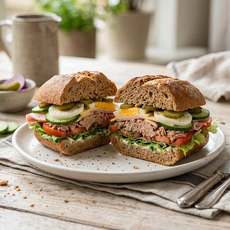 Broodje gezond met tonijn recept