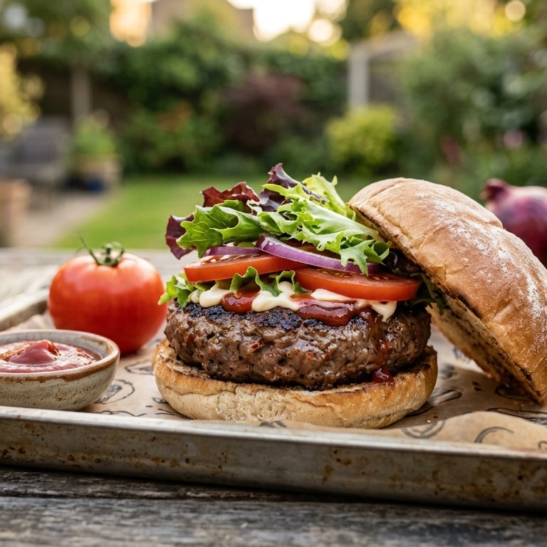 Broodje hamburger recept