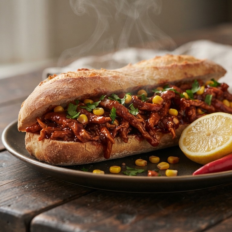Broodje hot chilli chicken recept