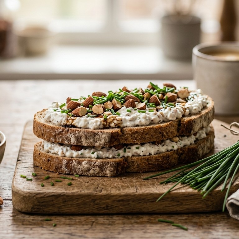 Broodje kaas met noten recept