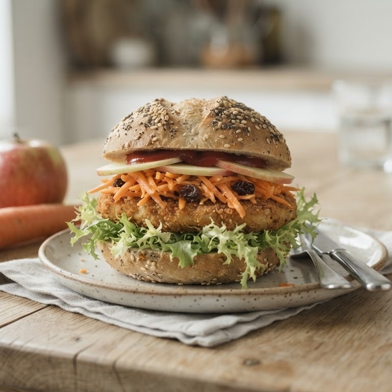 Broodje Kipburger recept