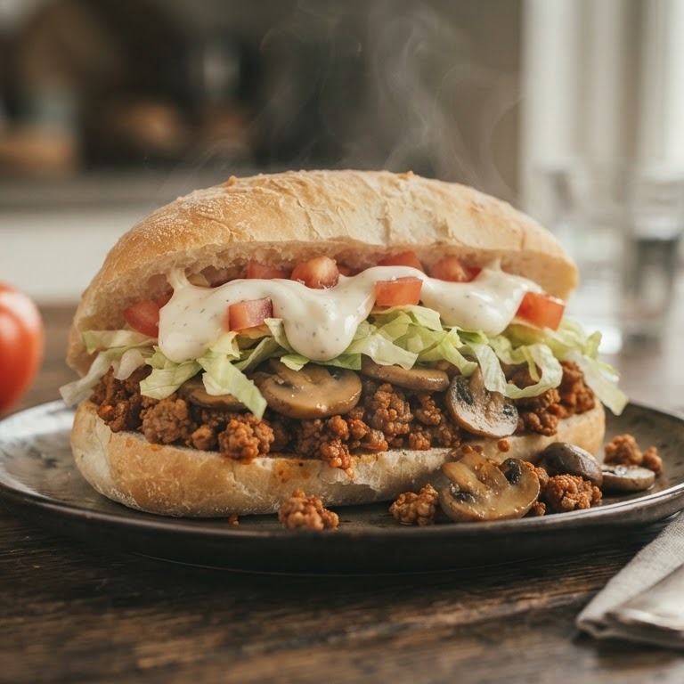 Broodje pittig gehakt recept