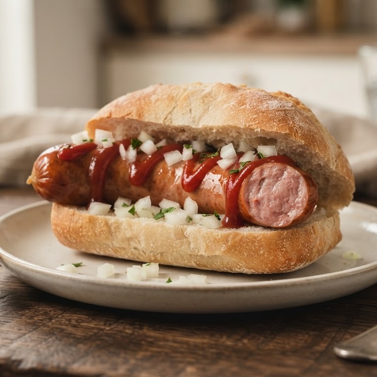 Broodje rookworst recept