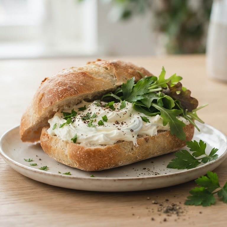 Broodje roomkaas recept