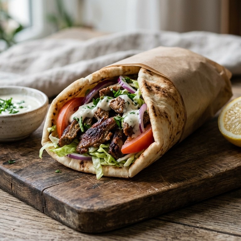Broodje shoarma recept