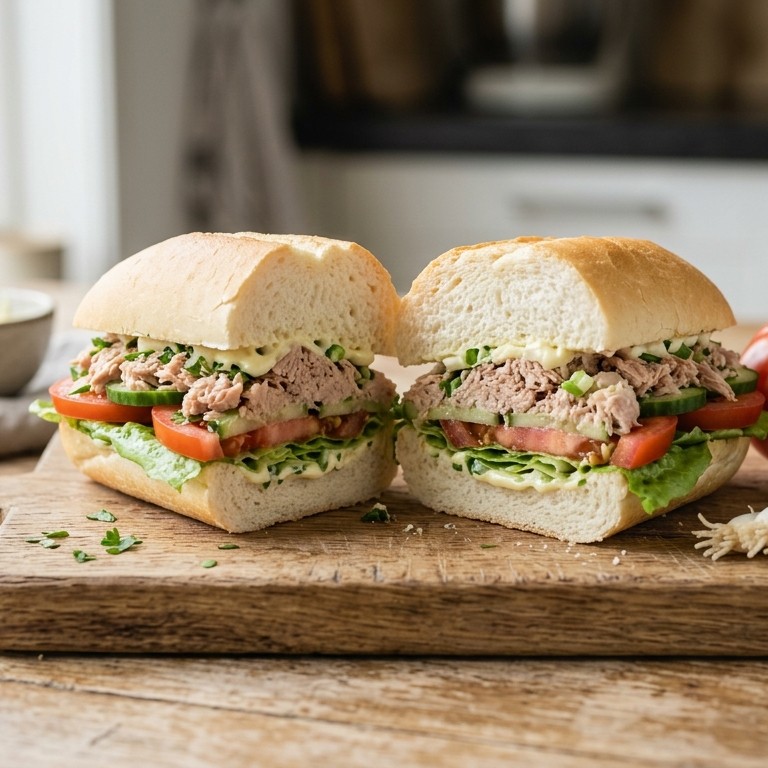 Broodje tonijn met citroenmayonaise recept