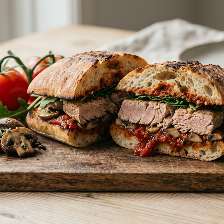 Broodje tonijnsteak recept