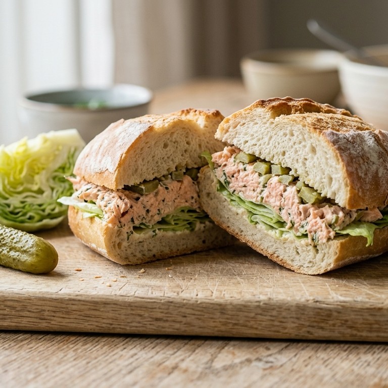 Broodje zalm recept