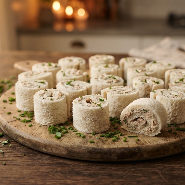 Broodrolletjes met makreel recept