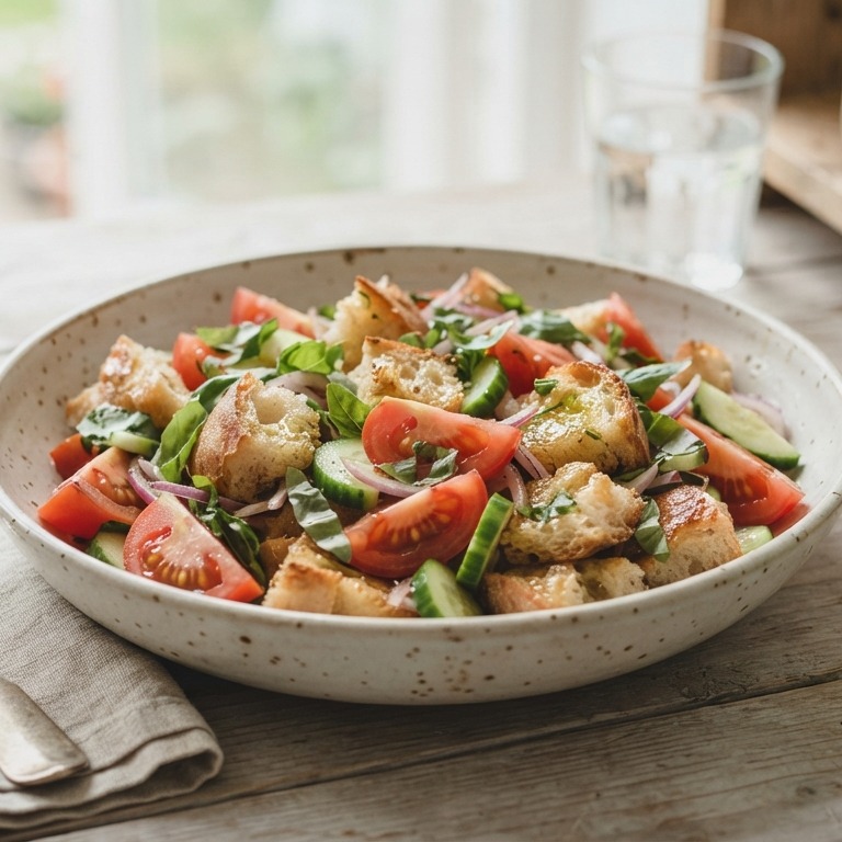 Broodsalade met tomaat recept