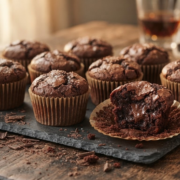 Brownie cupcakes recept