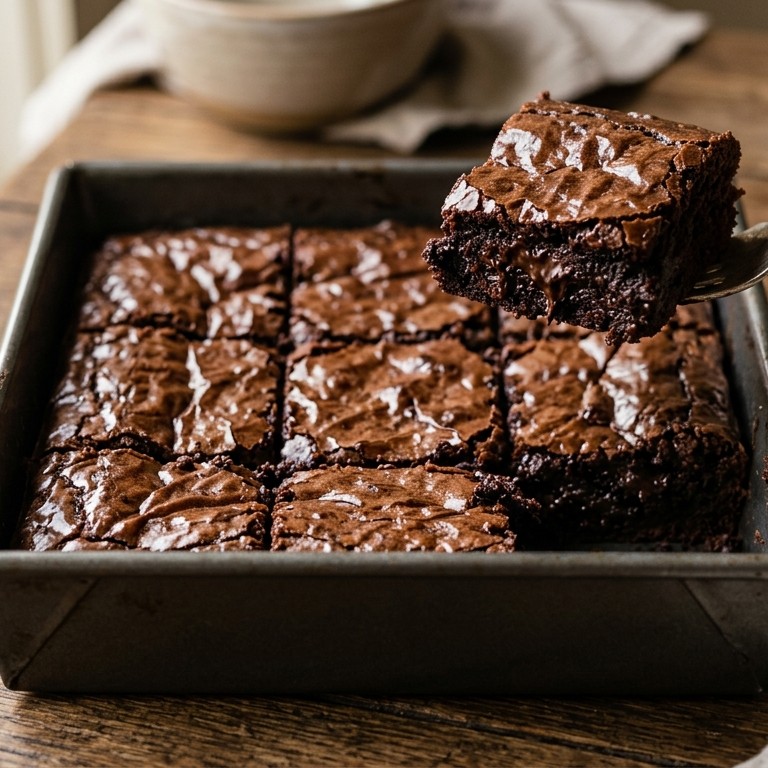 Brownies met pure chocolade recept