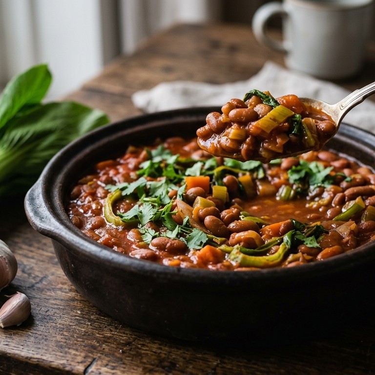 Bruine bonenschotel recept