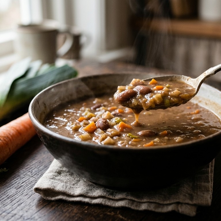 Bruine-bonensoep recept