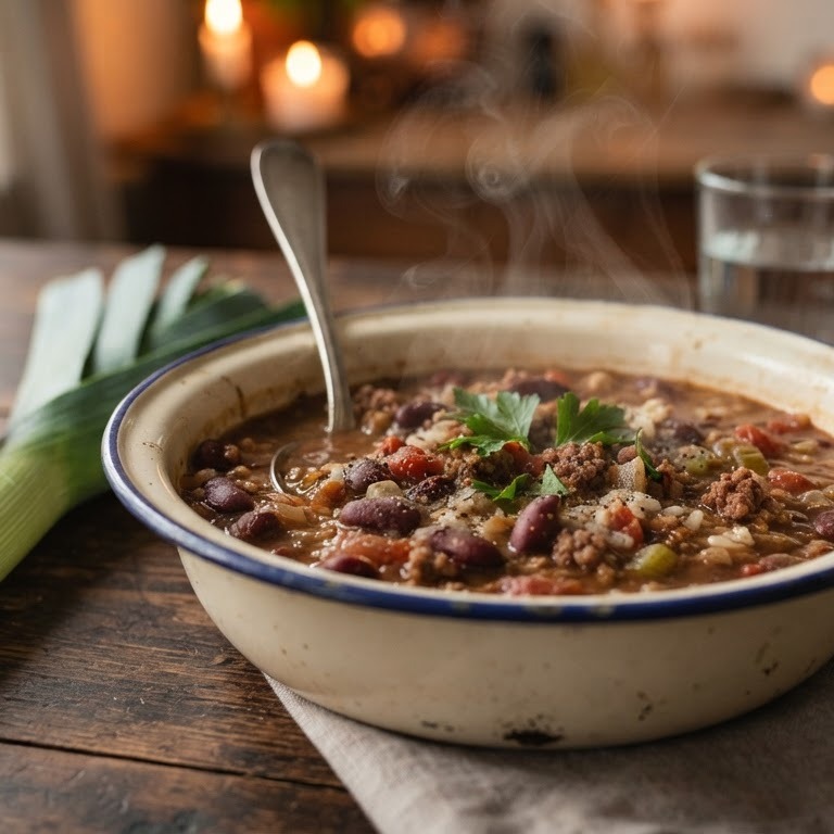 Bruine bonensoep recept