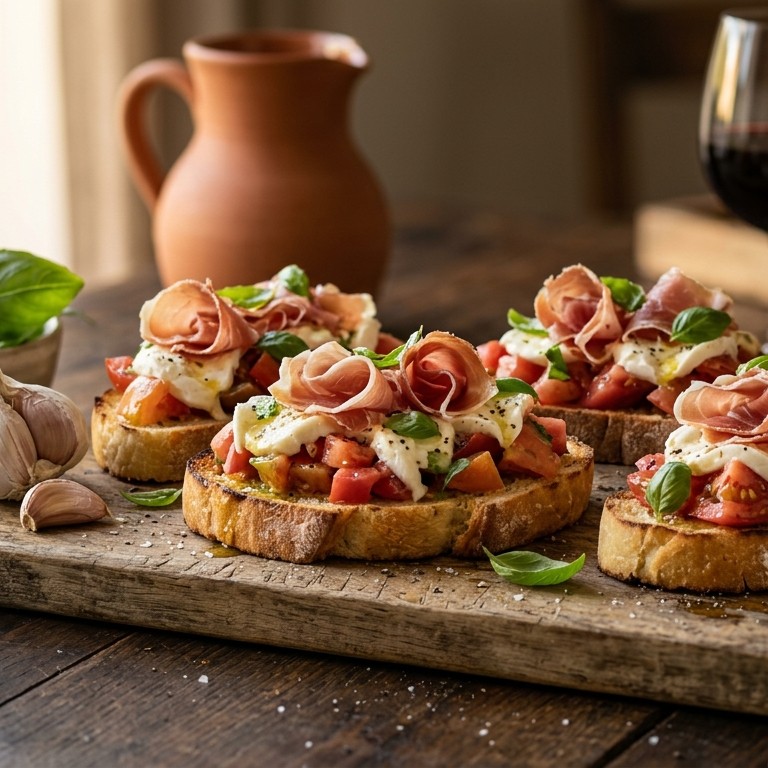 Bruschetta à la Sylvie recept