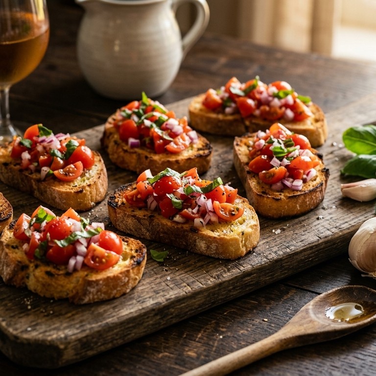 Bruschetta met tomaten recept