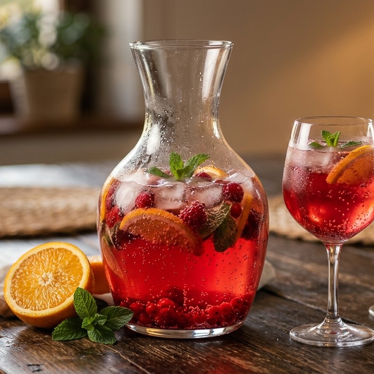 Bubbling beaujolais recept