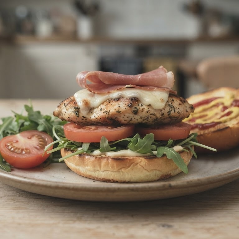 Burger met kipgehakt recept