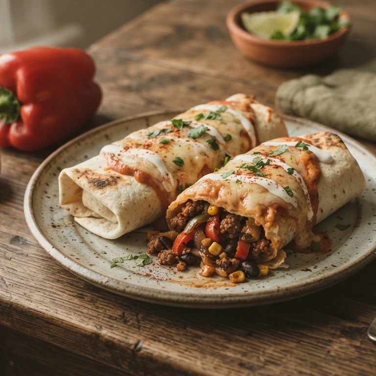Burritos recept