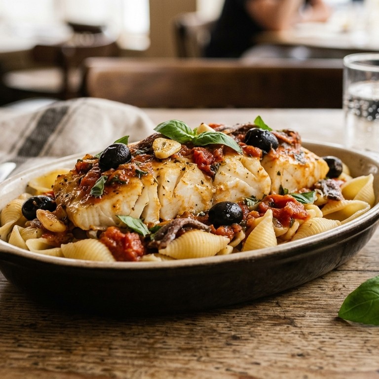 Cabillaud à l'Italienne recept