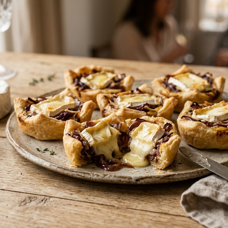 Camemberttaartjes recept