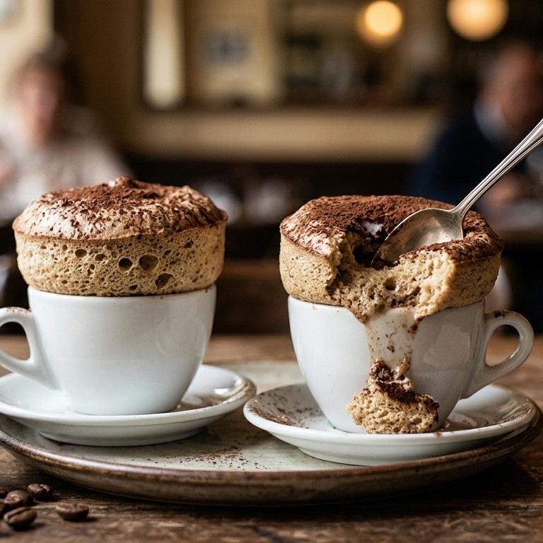 Cappuccinosoufleetjes recept