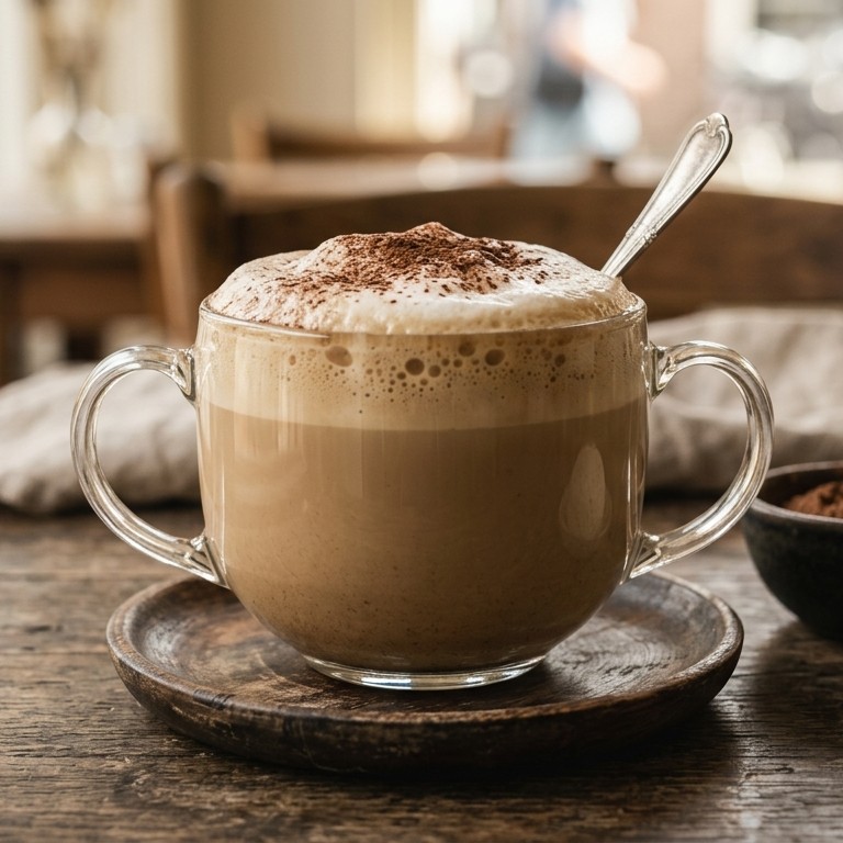 Cappucinoshake recept