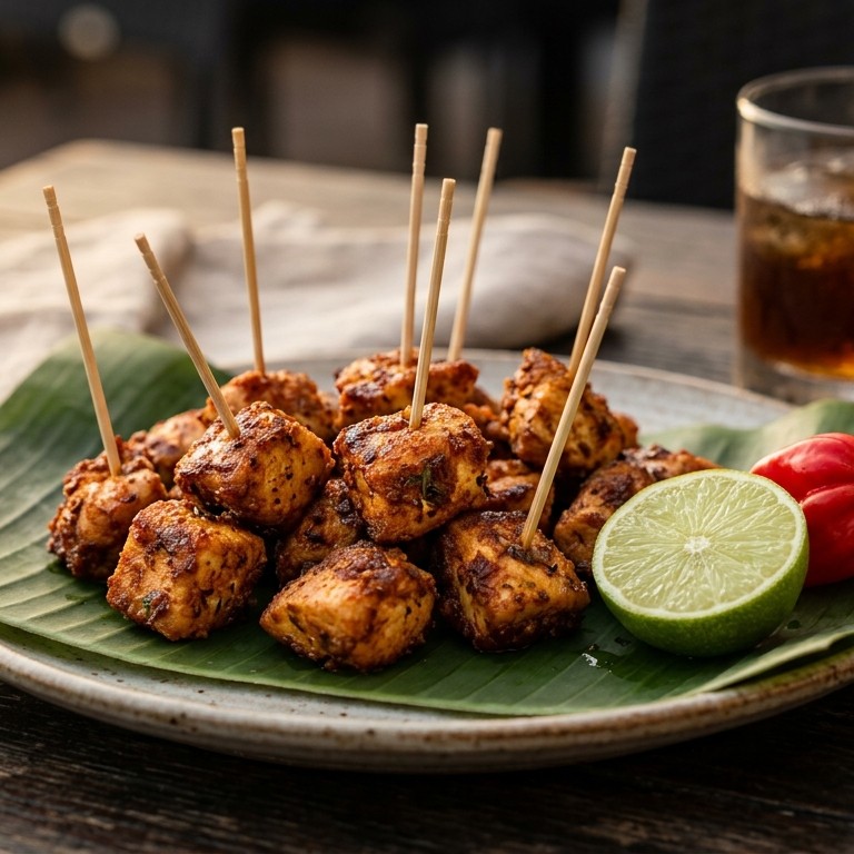 Caribische kipspiesjes recept