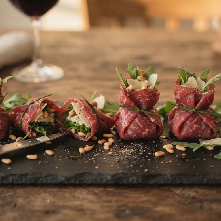 Carpaccio bonbon recept