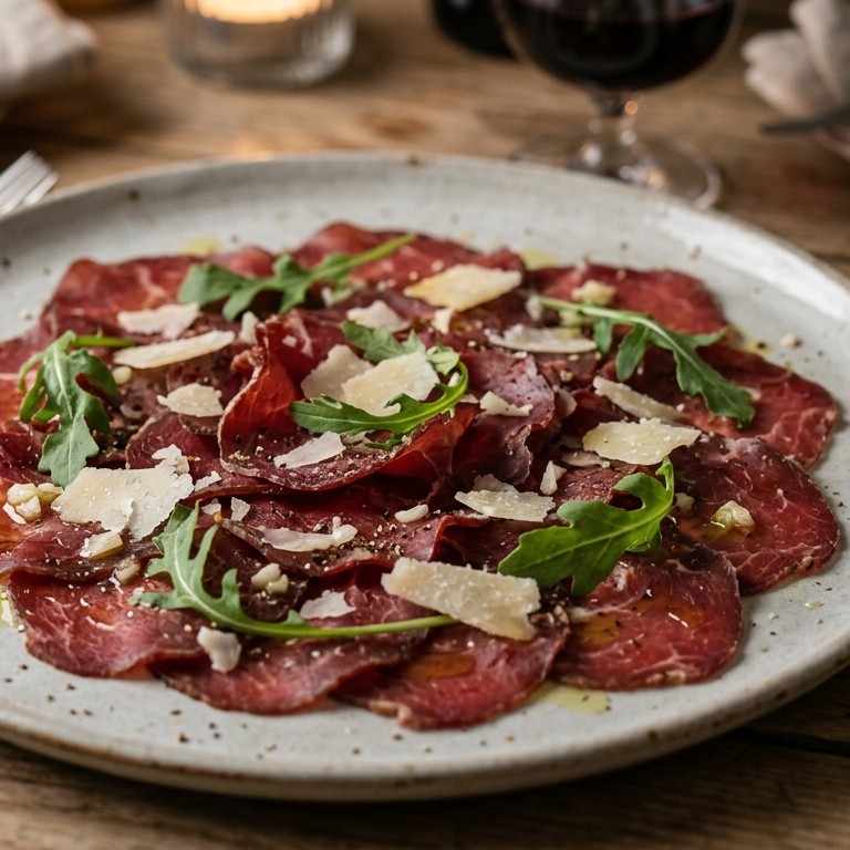 Carpaccio di Camoro recept