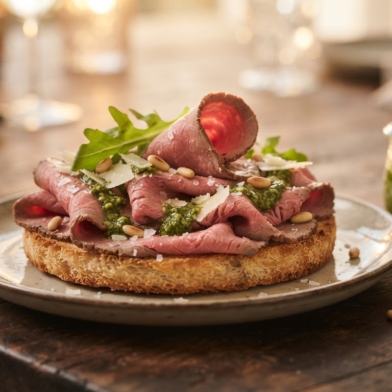 Carpaccio krokantje recept