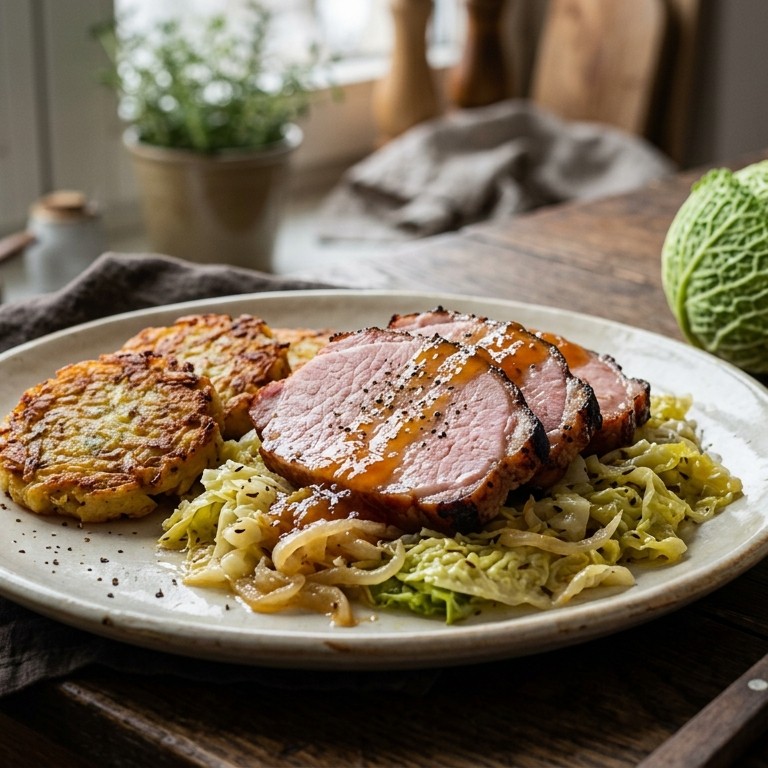 Casselerrib met savooiekool recept