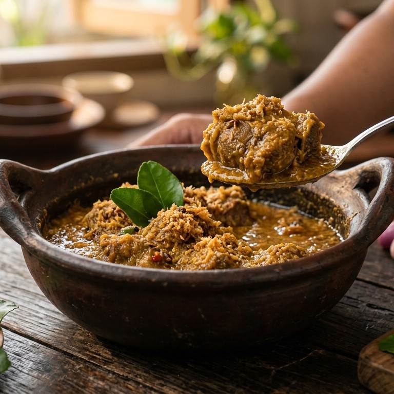Cemur capik (stevig gekruid lamsvlees) recept