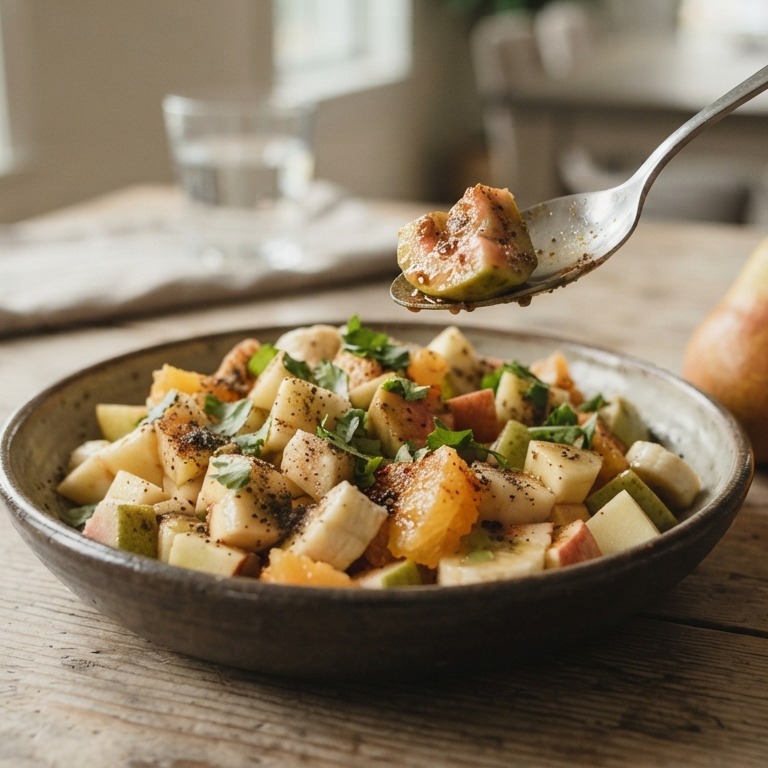 Chaat  (gekruide vruchtensalade) recept