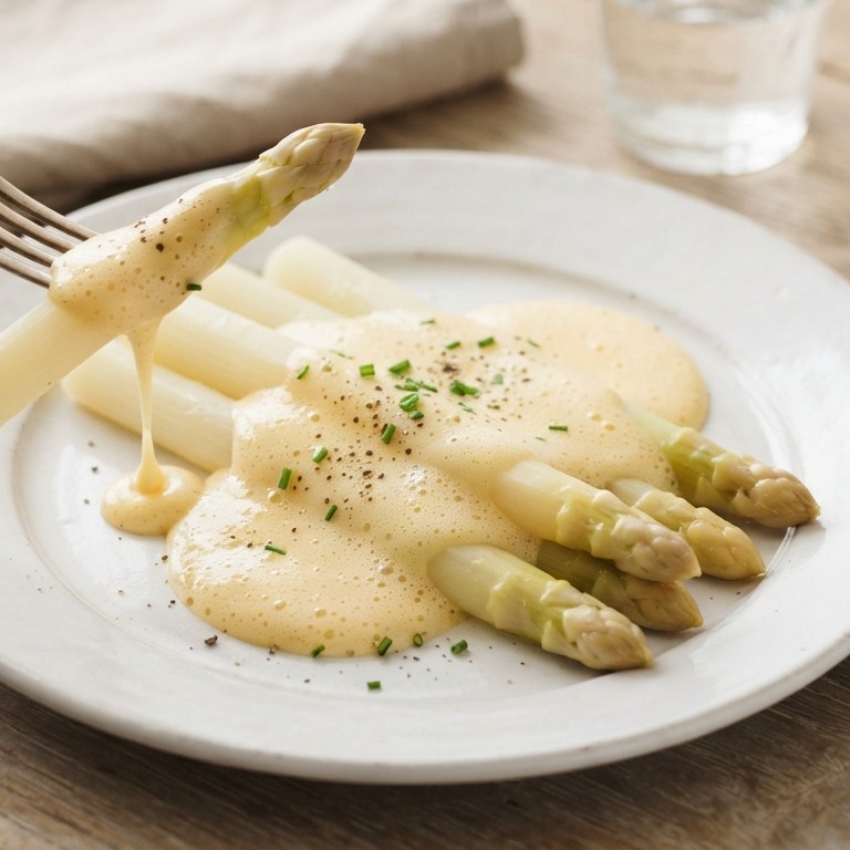Champagnesaus voor bij de asperges recept