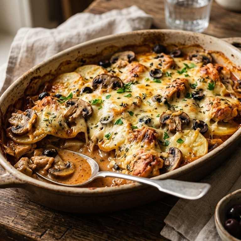 Champignon Ovenschotel recept