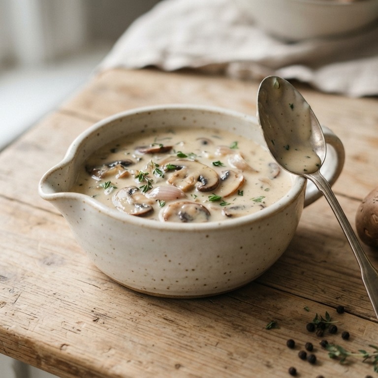Champignon-saus recept