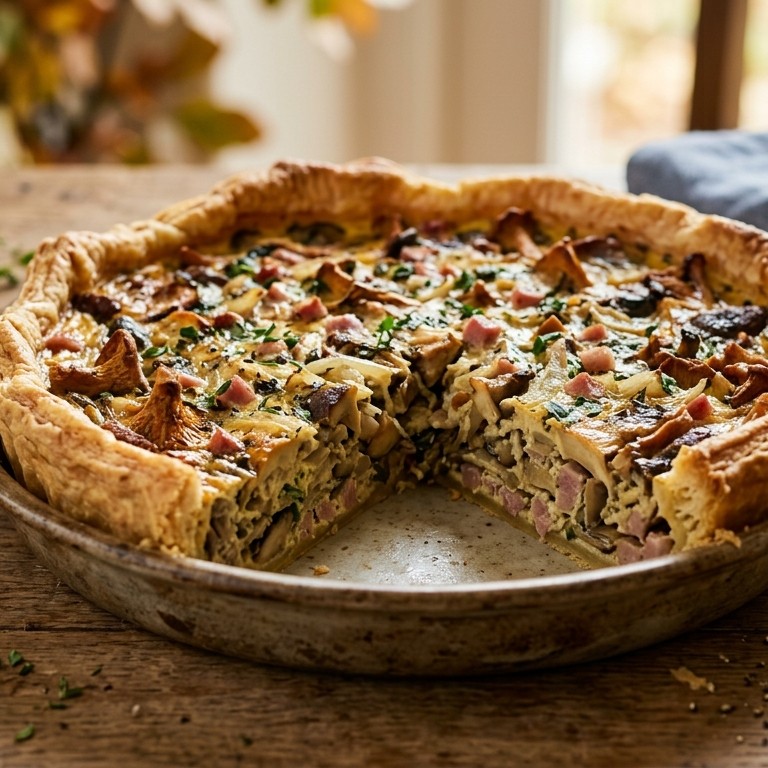 Champignon taart recept
