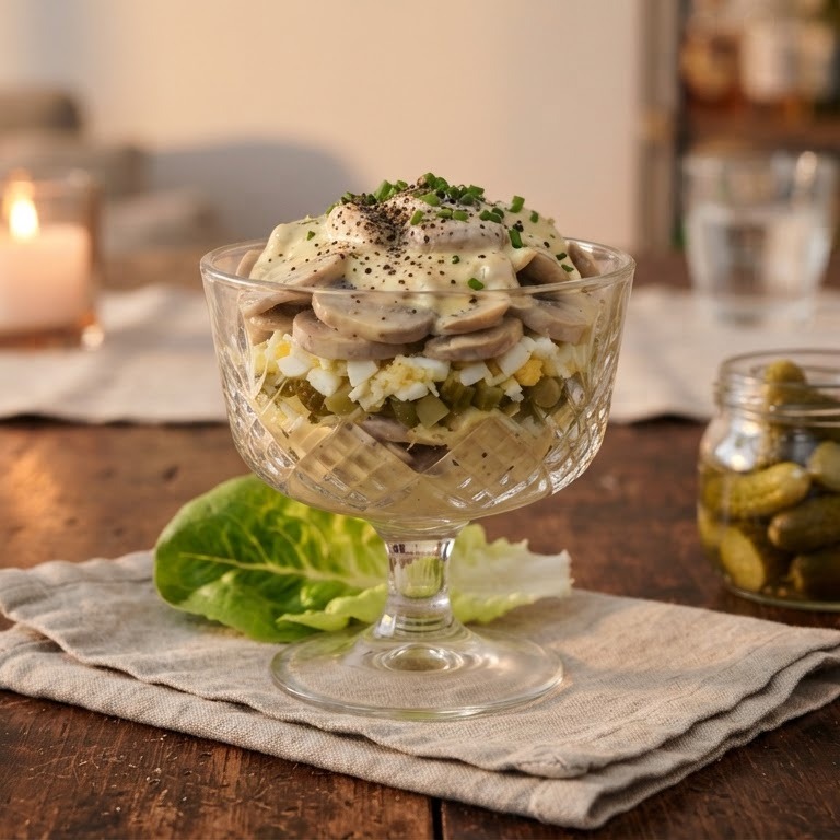 Champignoncocktail recept