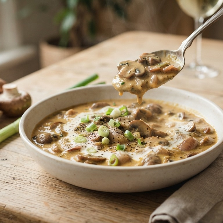 Champignonragout recept