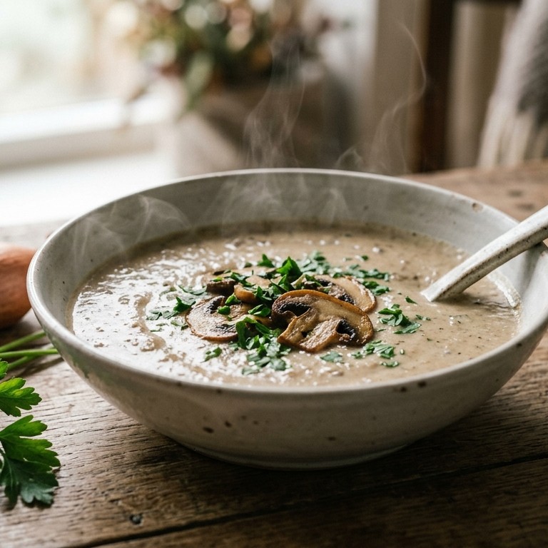 Champignonroomsoep recept