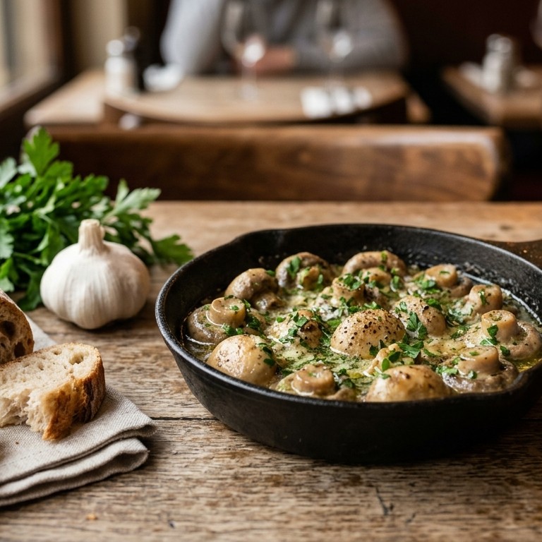 Champignons in escargotsaus recept
